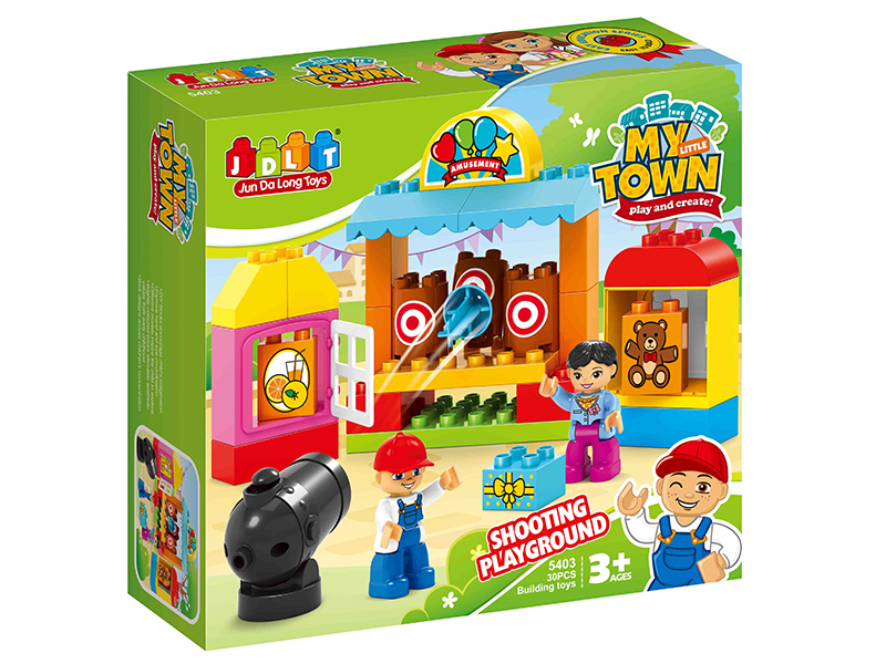 Shooting Playground Building Blocks 30pcs