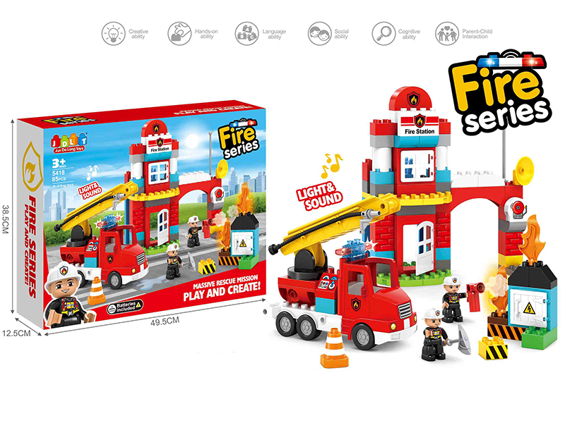 Massive Rescue Mission Building Blocks 85PCS