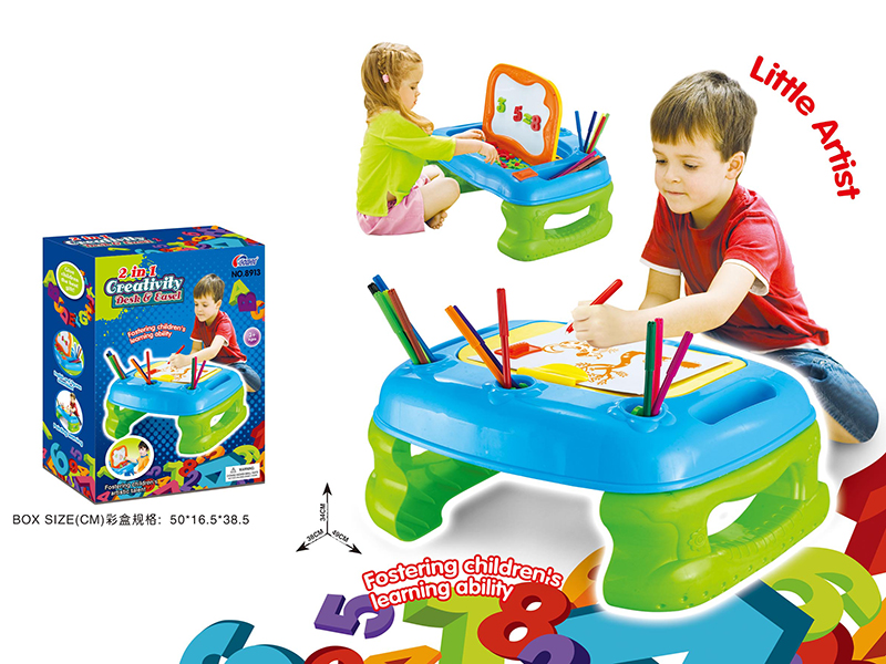 2 In 1 Easel  Learning Table