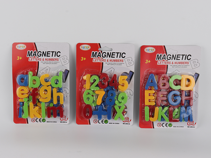 Magnetic English Letters, Numbers