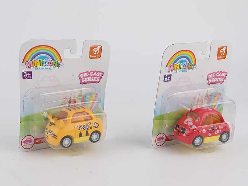 Alloy Cartoon Pull Back Car