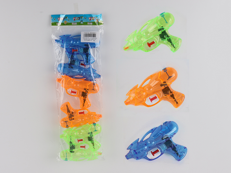 6PCS Transparent Water Gun