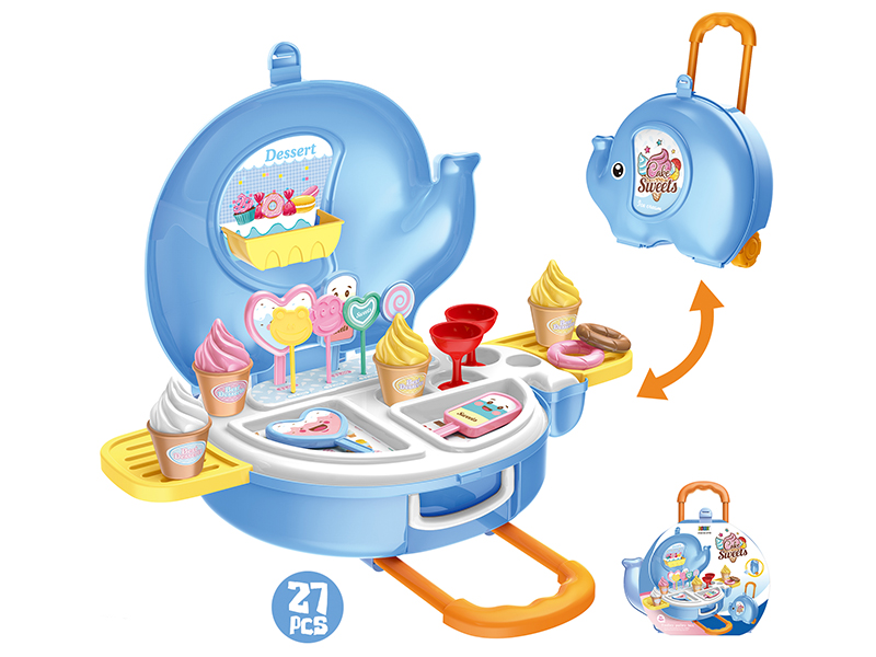 Cake Sweets Elephant Trolley Case
