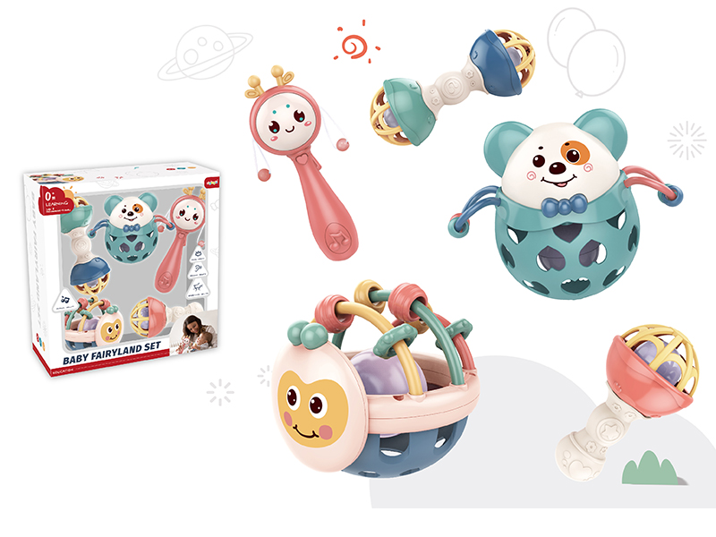 Soft Plastic Bell +  Rattle