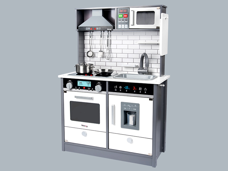 Korean Modern Kitchen ( Grey White)