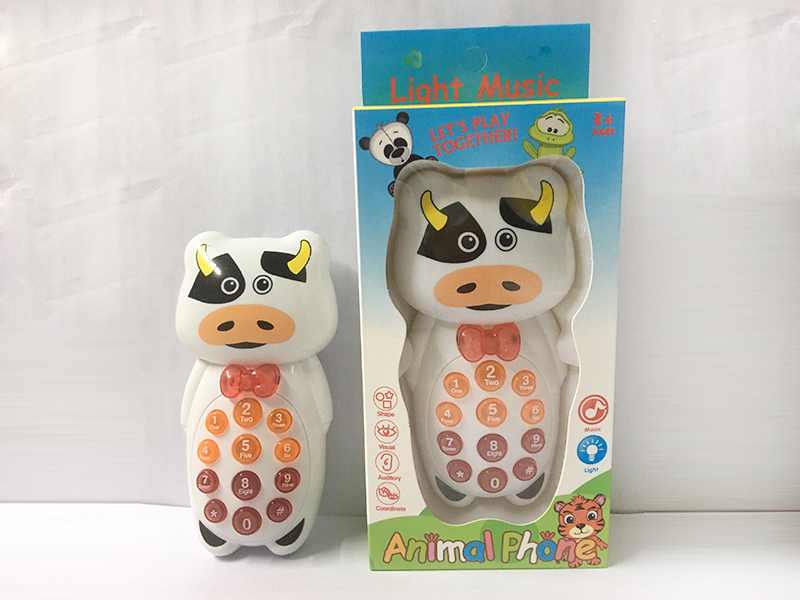 Cartoon Cow Mobile Phone