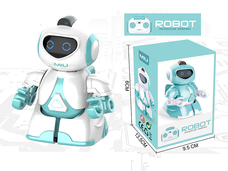 Infrared Ray R/C Robot(Light Green /white)