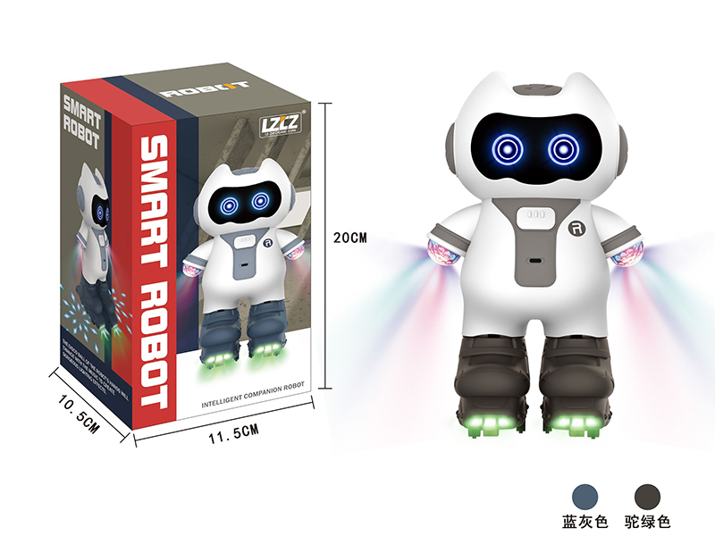 B/O Skating Robot With Light And Music(2 Color)