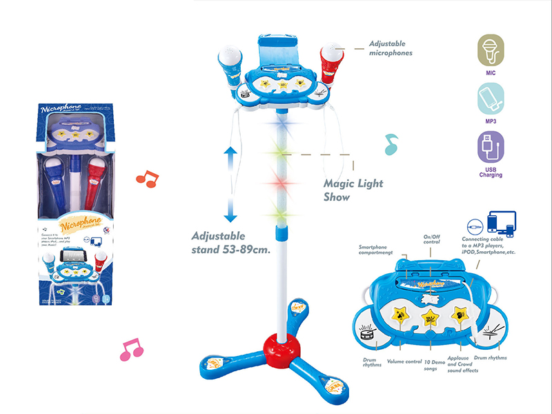 Fashion Vertical Type  Dual Microphone