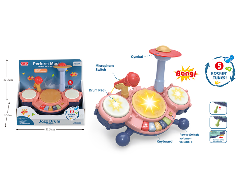 Electronic Jazz Drum