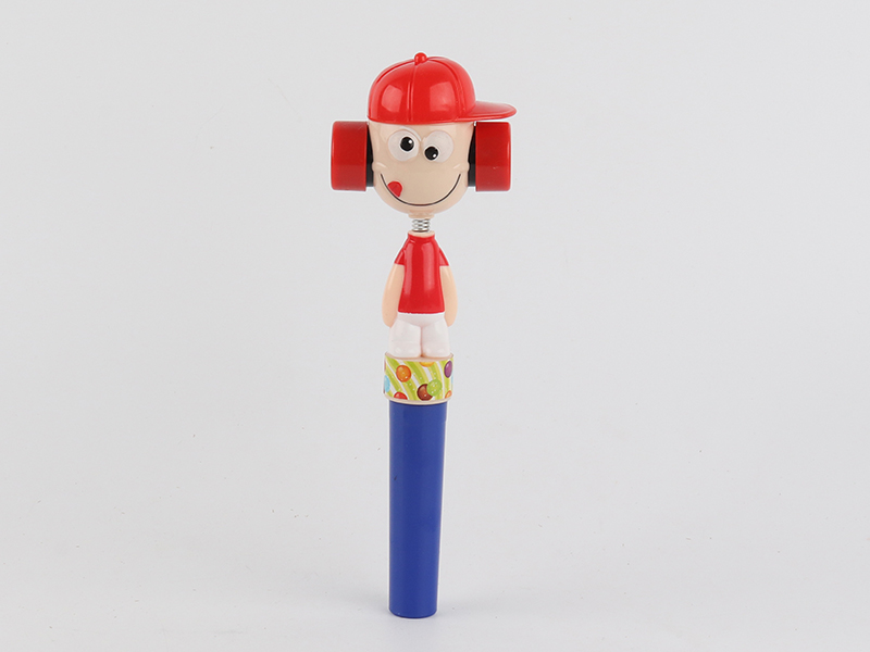 Solid Color Clowns Candy Toys With Whistle