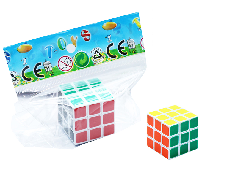 3CM Pad Printing White Rubik's Cube