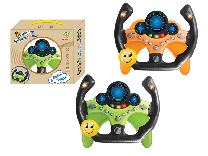 Intelligent Race Car Steering Wheel 360° Rotating