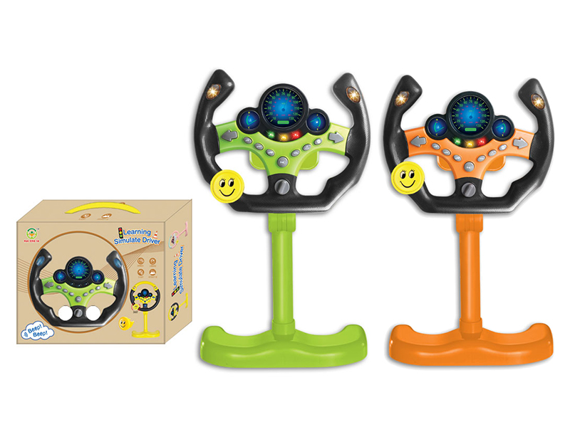 Vertical Type Race Car Steering Wheel