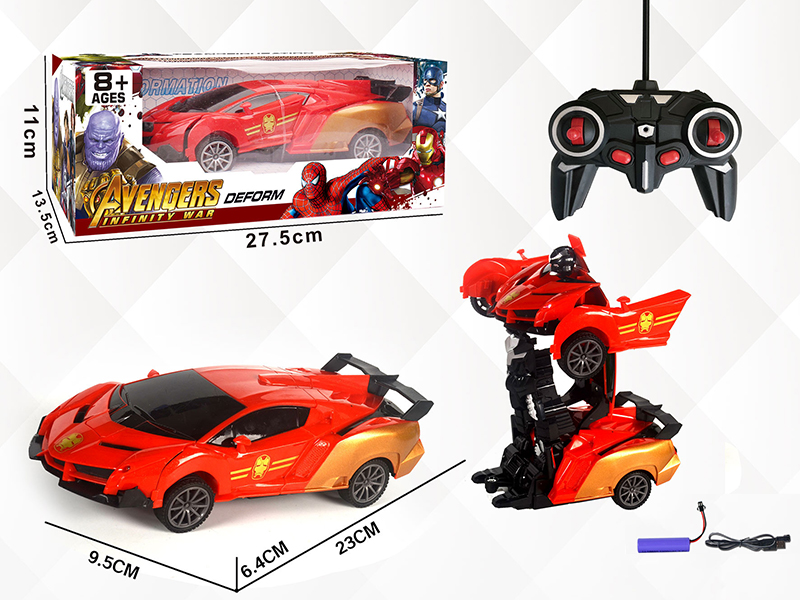 1:16 5CH R/C One Key Transformation Simulated Car(Iron Man)