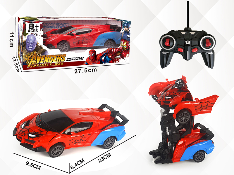 1:16 5CH R/C One Key Transformation Simulated Car(Spider-Man  )