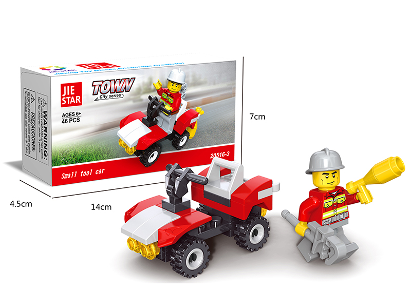 Small Tool Car Building Blocks 46pcs