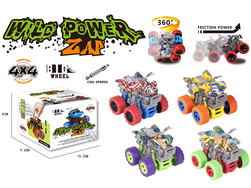 Stunt Big Wheel Double Friction Beach Motorcycle