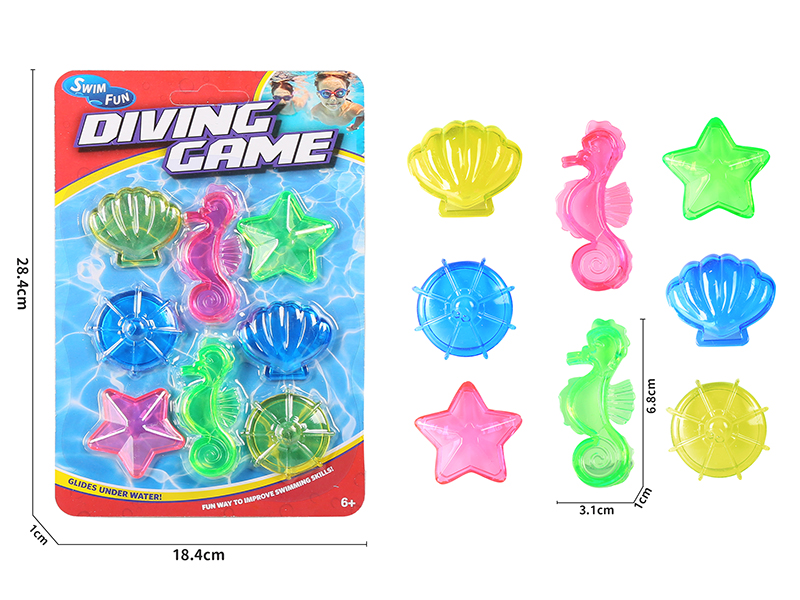 Diving Sea Bottom Jewel