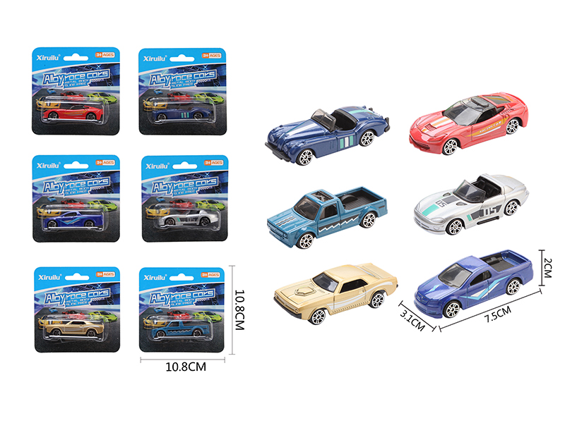 1:64 Slide Alloy City Car