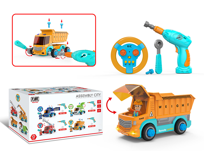 DIY Assembly R/C  Engineering Truck