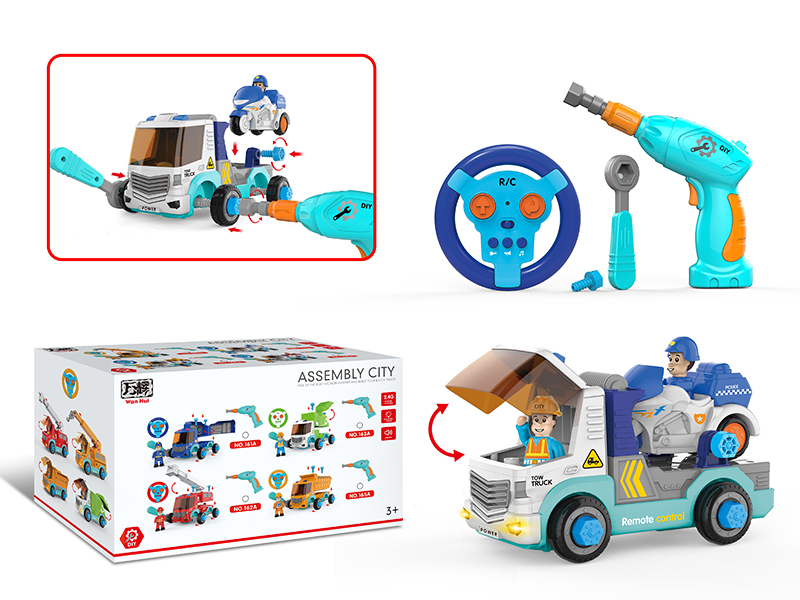 DIY Assembly R/C  Trailer  +  Motorcycle