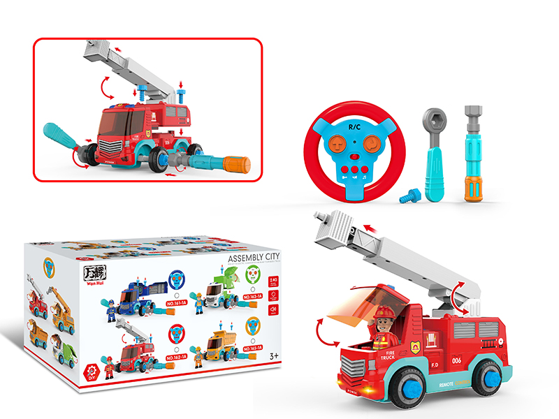DIY Assembly R/C Fire Engine