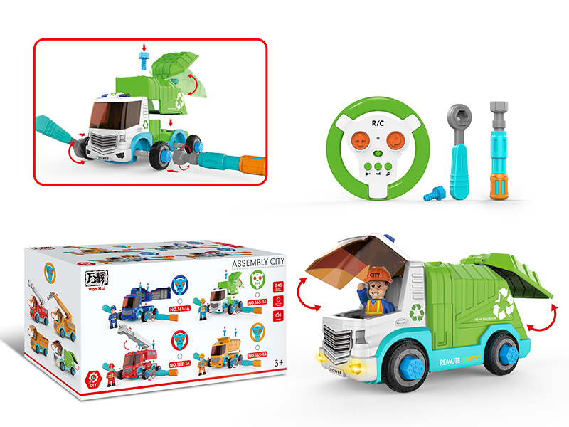 DIY Assembly R/C Sanitation Car
