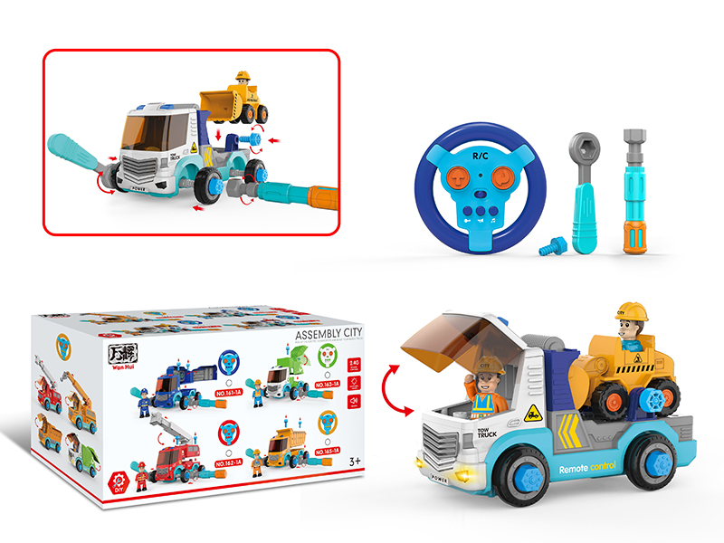 DIY Assembly R/C  Trailer  + Bulldozer