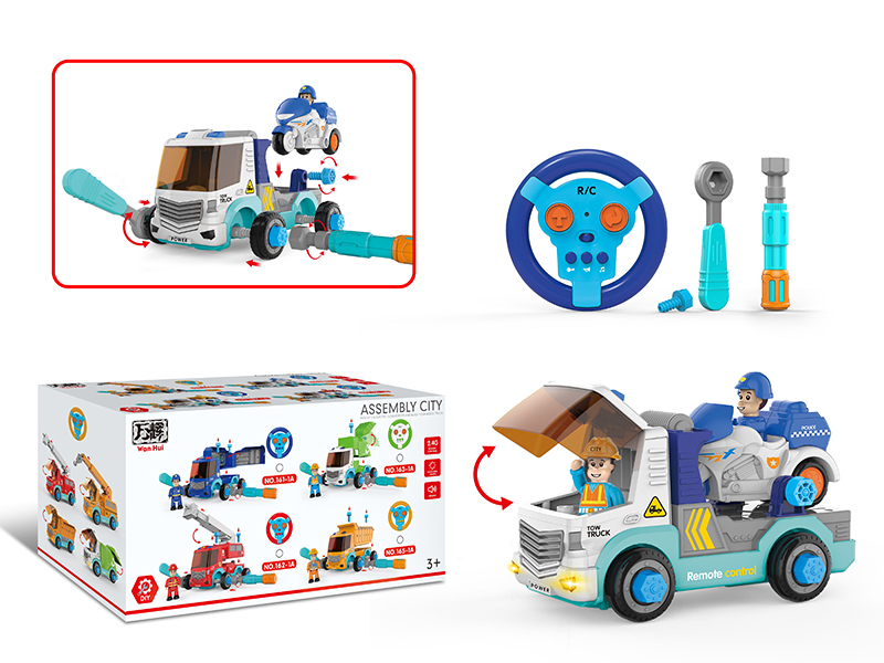 DIY Assembly R/C  Trailer + Motorcycle