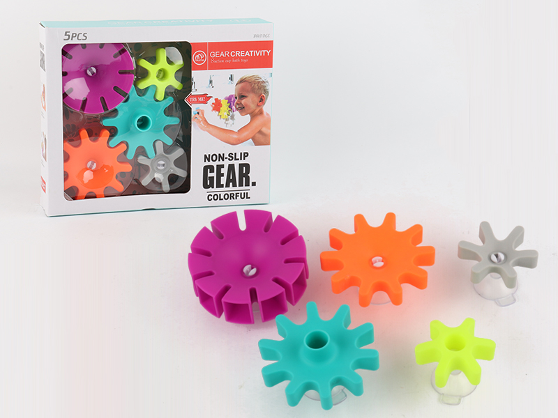 Bath Toys Gear Water Wheel 5PCS