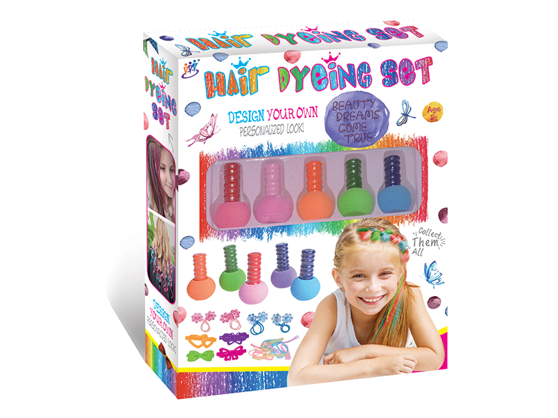 Children's Toiletry Hair Dyeing Set