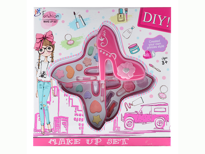 High-Heeled Shoes Shape  Four-Layer  Children's Toiletry