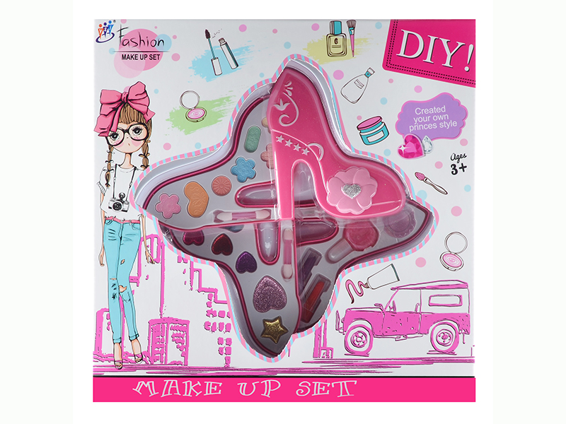 High-Heeled Shoes Shape  Four-Layer  Children's Toiletry