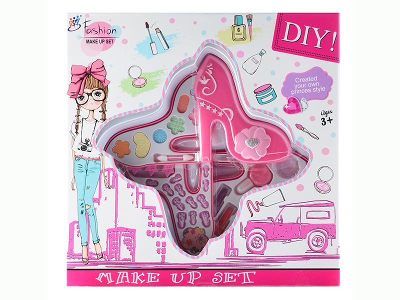 High-Heeled Shoes Shape  Four-Layer  Children's Toiletry