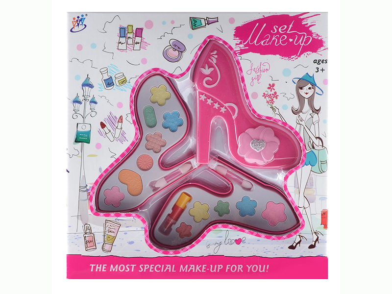 High-Heeled Shoes Shape Three Layers Children's Toiletry