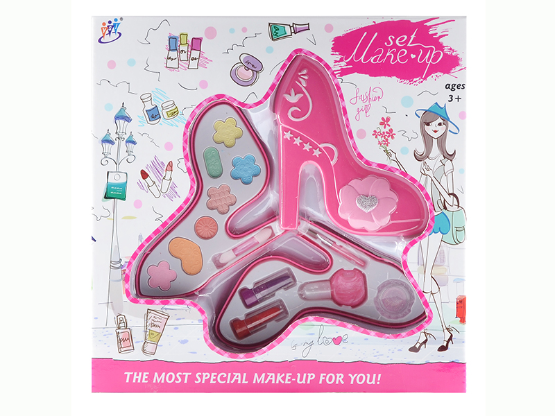 High-Heeled Shoes Shape Three Layers Children's Toiletry
