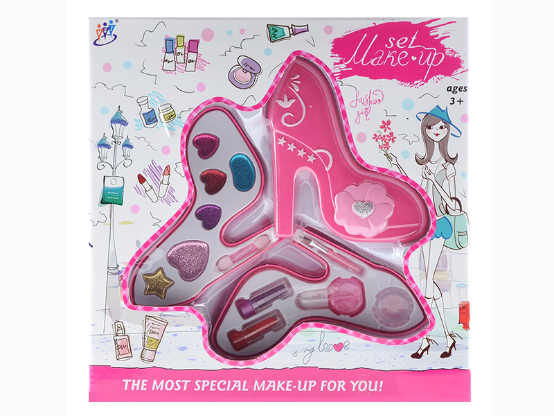 High-Heeled Shoes Shape Three Layers Children's Toiletry