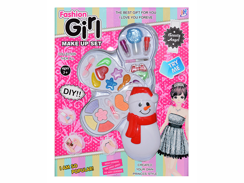 Snowman Shape Four-Layer Children's Toiletry