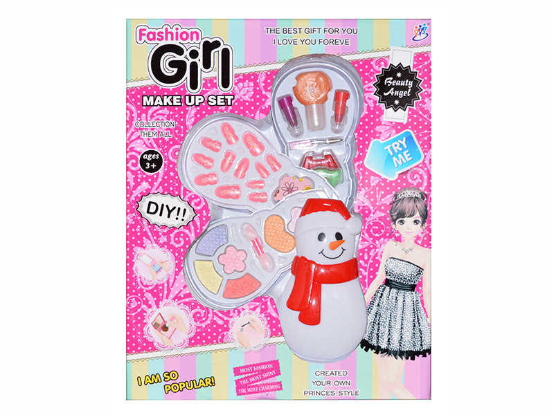 Snowman Shape Four-Layer Children's Toiletry