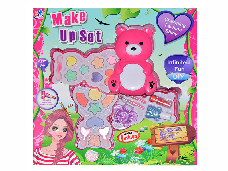 Bear Shape Four-Layer Children's Cosmetics