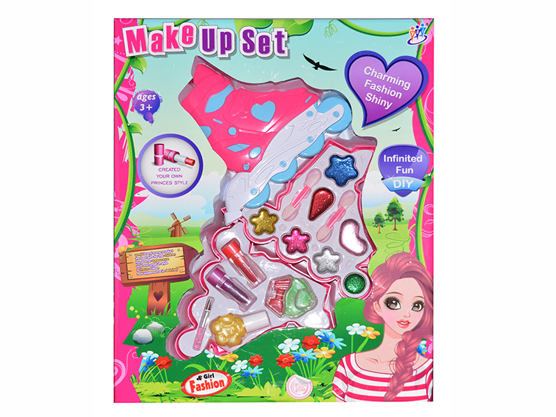 Ice Skates Shape  Three Layers Children's Cosmetics