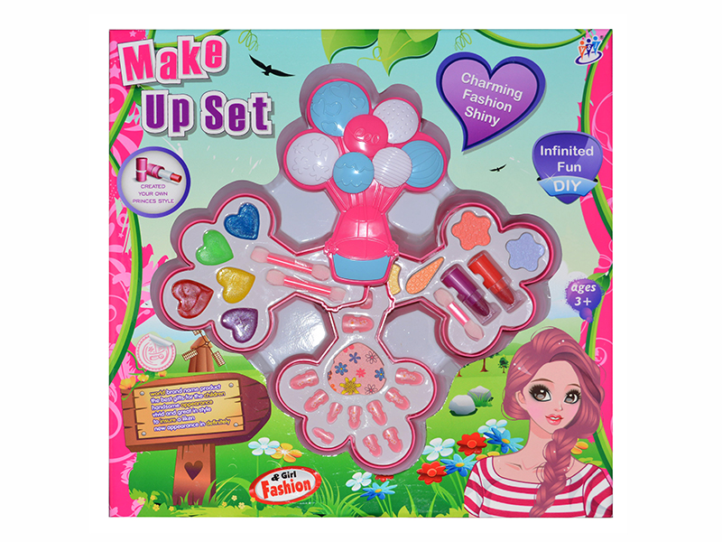 Balloon Shape Four-Layer Children's Cosmetics