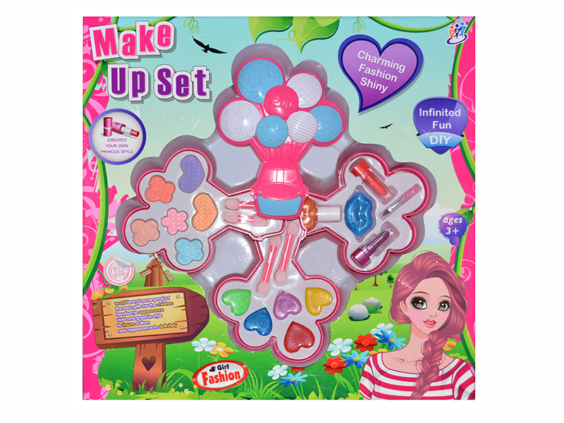 Balloon Shape Four-Layer Children's Cosmetics