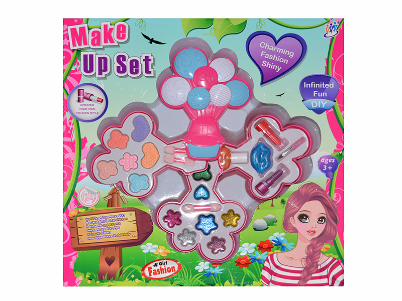 Balloon Shape Four-Layer Children's Cosmetics