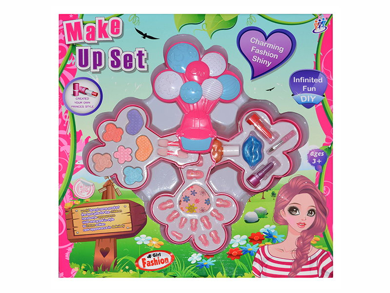 Balloon Shape Four-Layer Children's Cosmetics