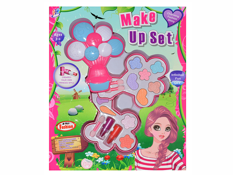 Balloon Shape Three Layers Children's Cosmetics
