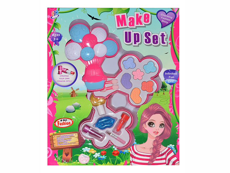 Balloon Shape Three Layers Children's Cosmetics