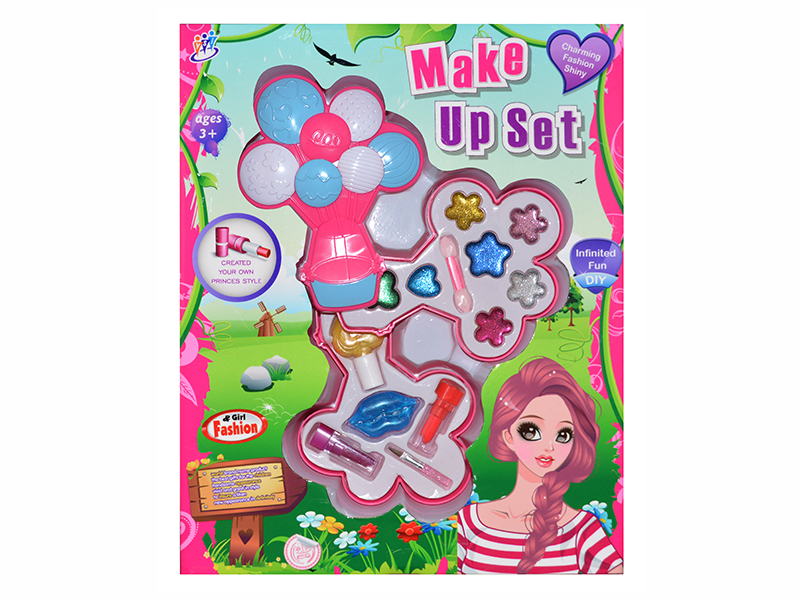 Balloon Shape Three Layers Children's Cosmetics