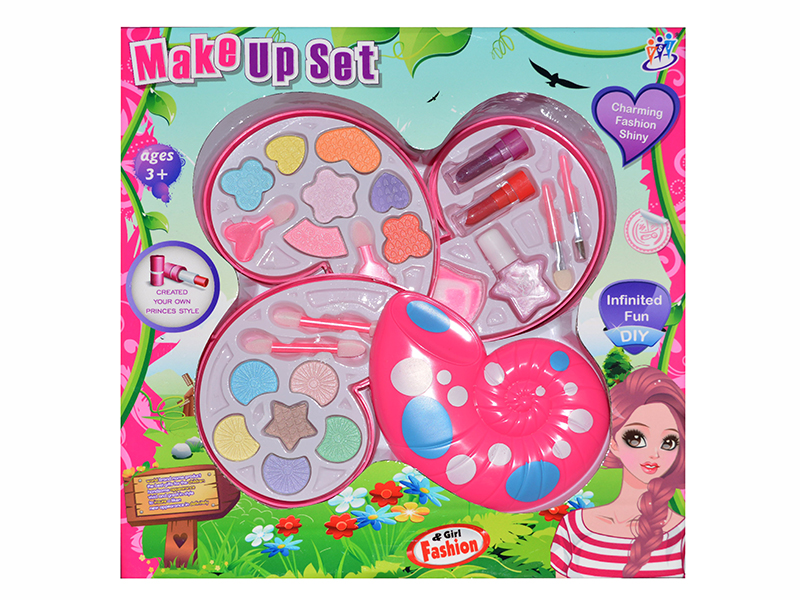 Sea Snail  Shape Four-Layer Children's Cosmetics